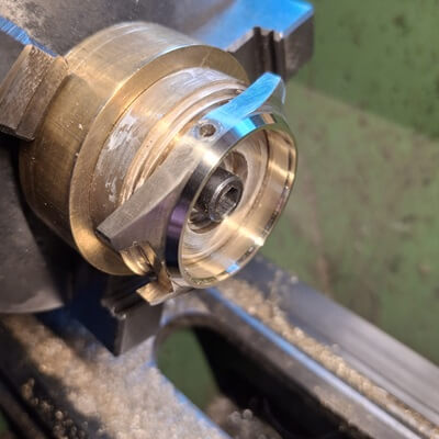 Manufacturing a bronze case